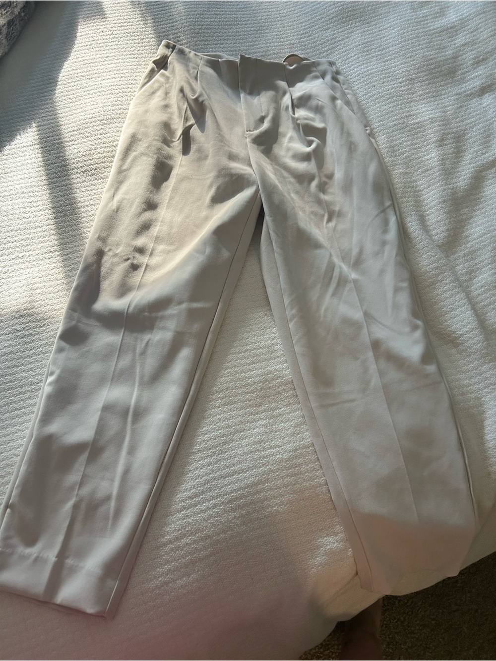 New slacks from target- white/pearl color